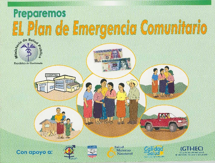 Preparemos el plan de emergencia comunitario