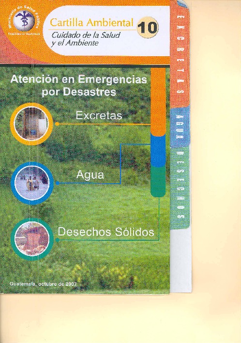 Cartilla ambiental: cuidado de la salud y el ambiente; 10